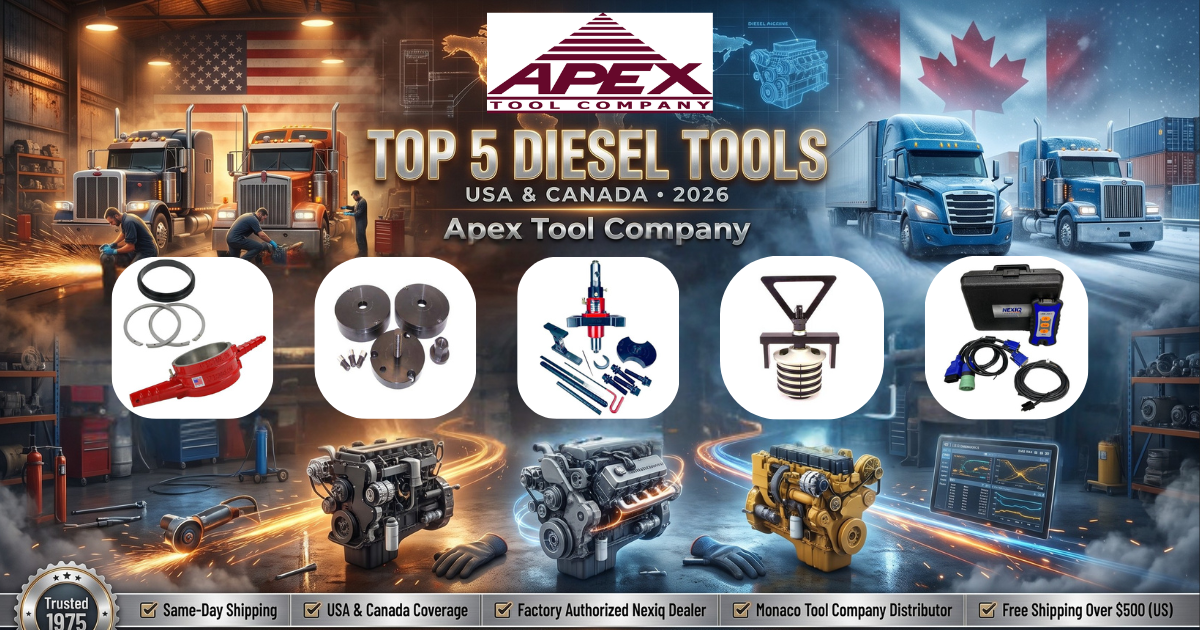 Top 5 Diesel Tools in USA & Canada [2026] — Apex Tool Company